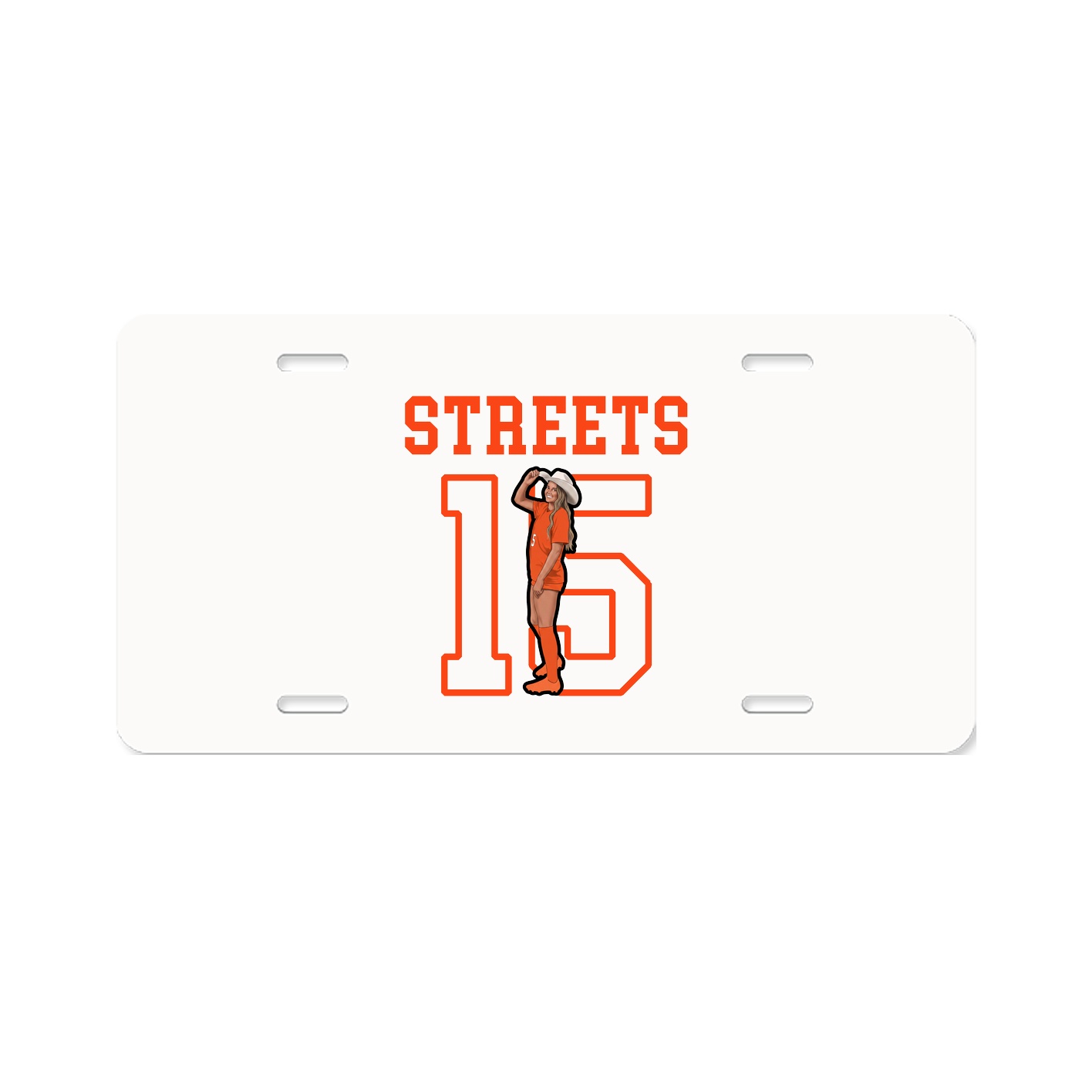 License Plate — Shirsey in Classic