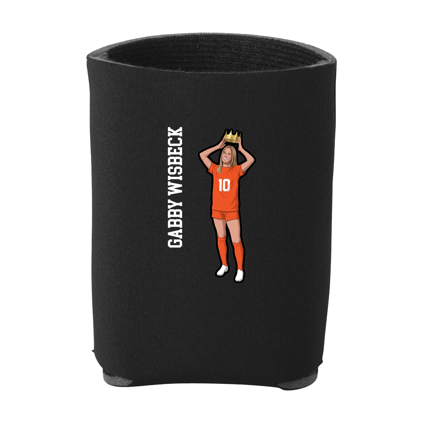 Can Holder — Name Vertical in Black