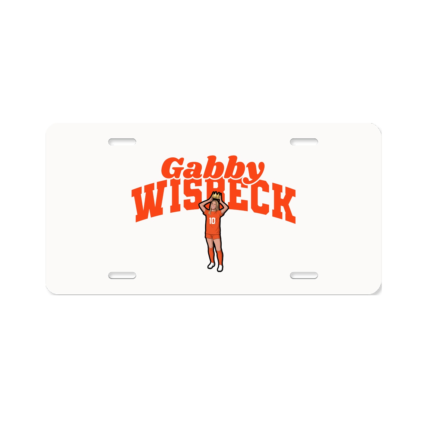 License Plate — Signature Arch in Classic