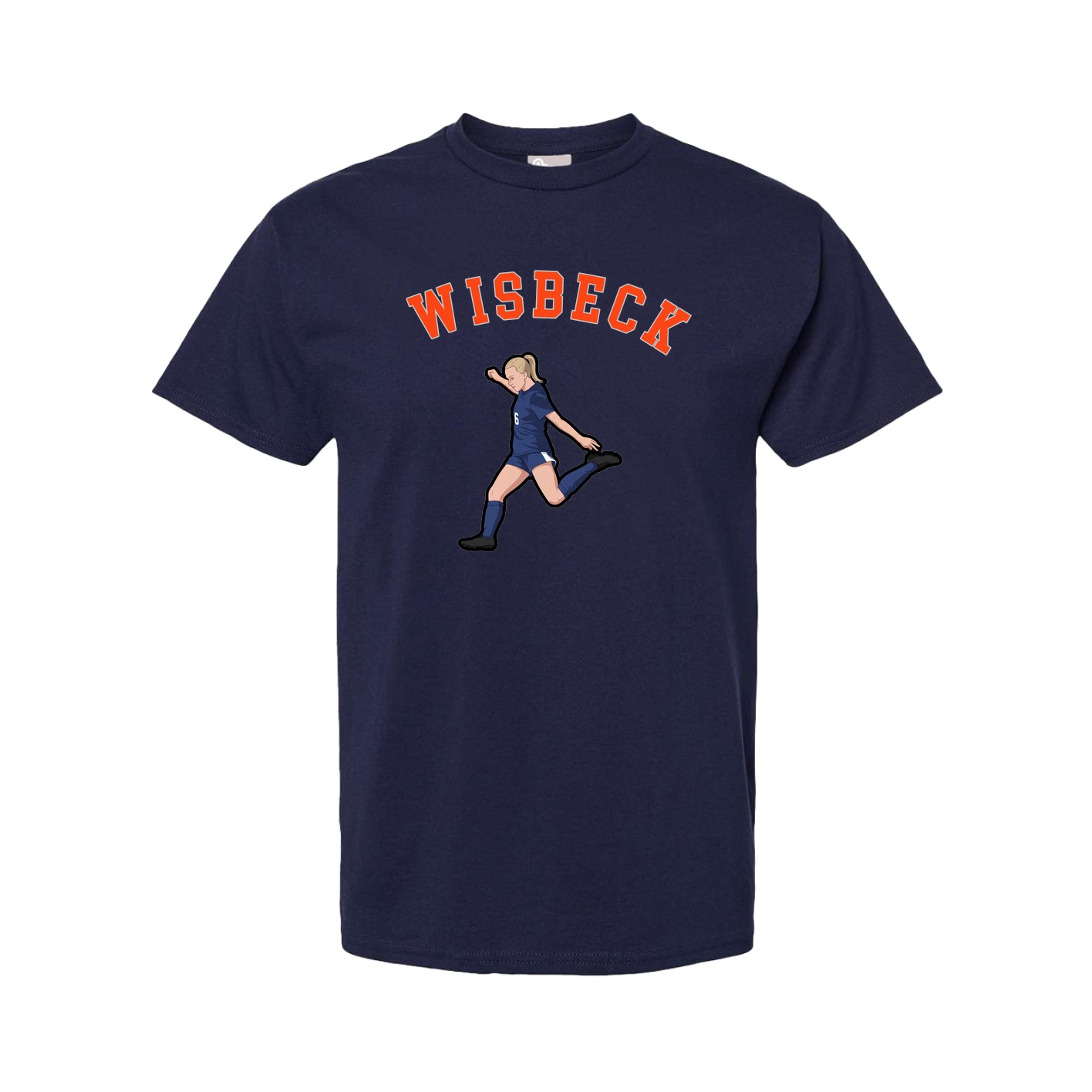 Youth Tee — Shirsey Arch in Navy