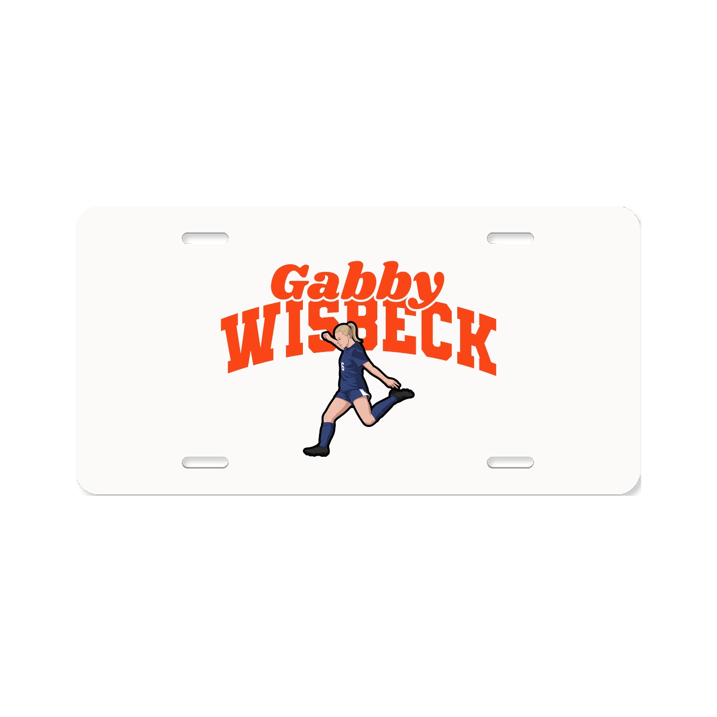 License Plate — Signature Arch in Classic