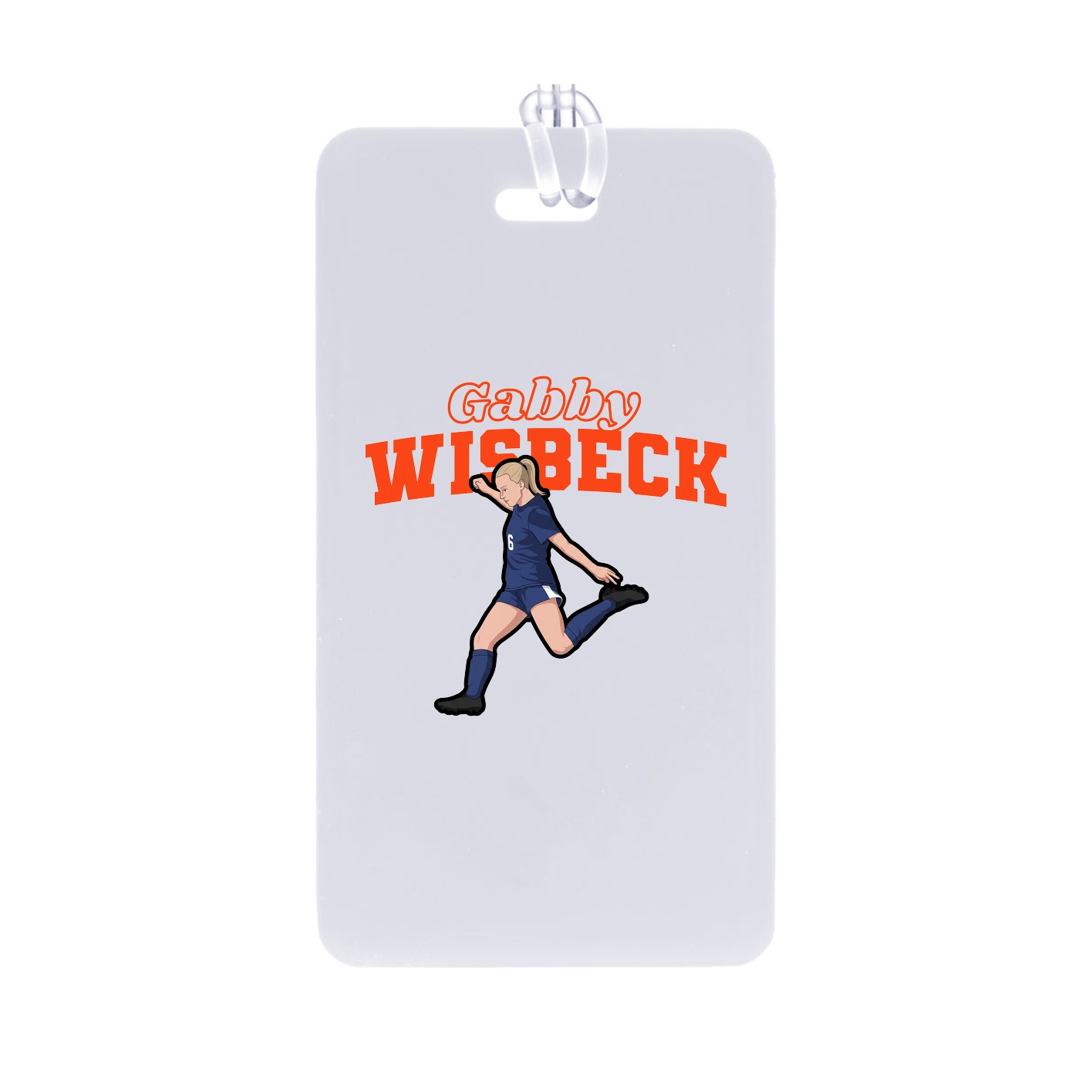 Bag Tag — Name Arch in Classic