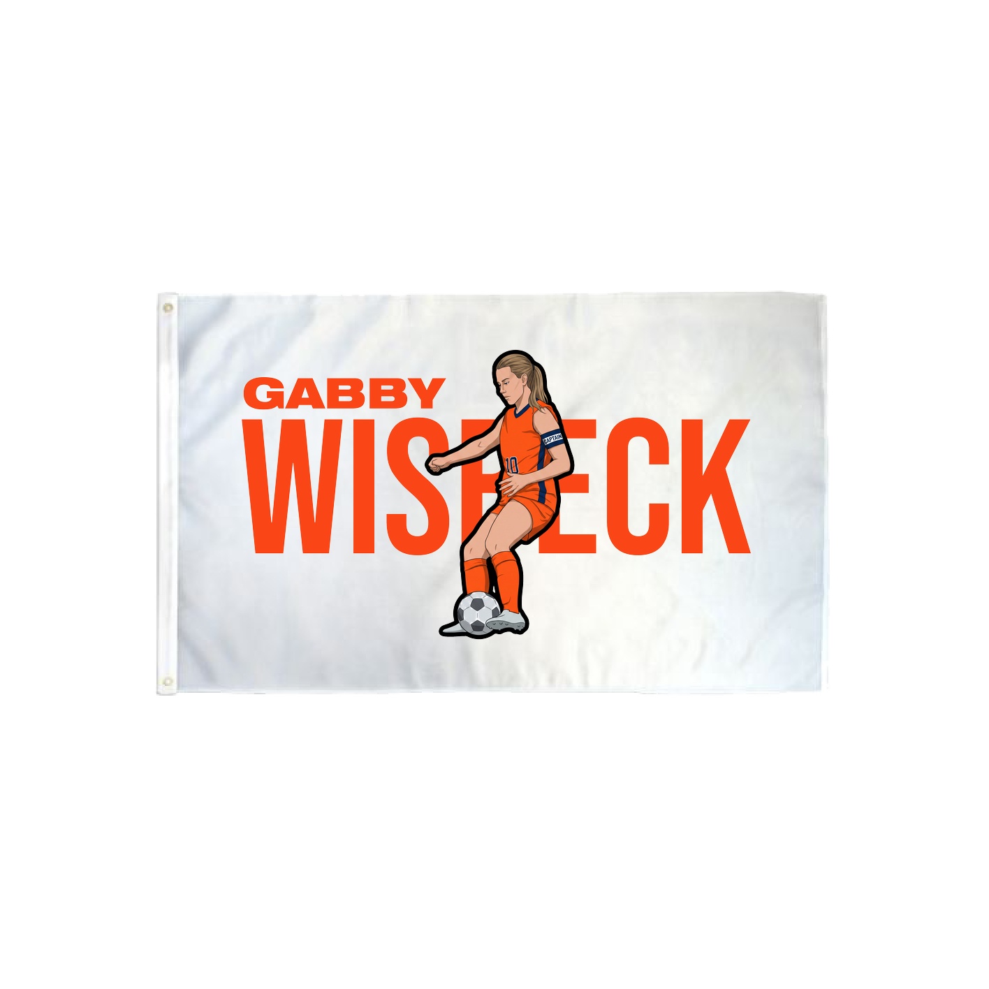 3x5 Flag — Player Name in Classic