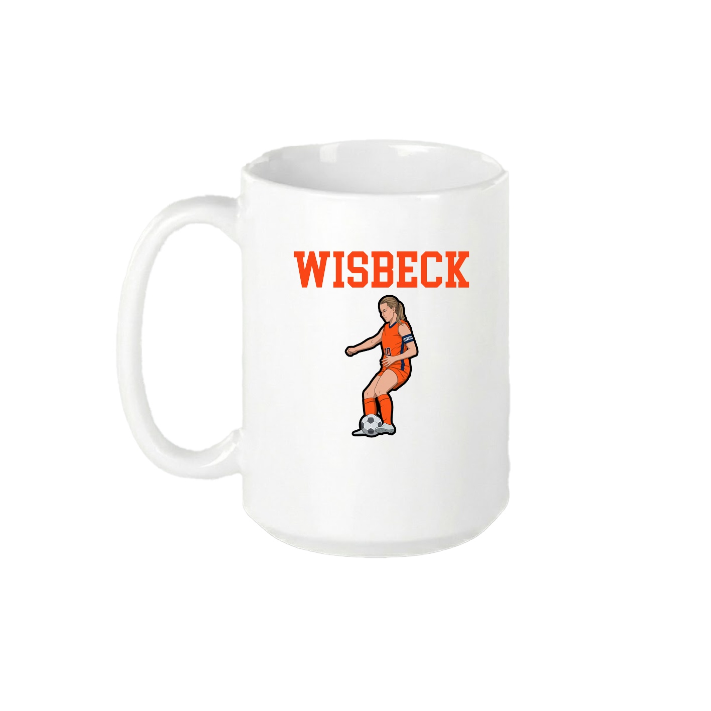 15oz Coffee Mug — Shirsey in White