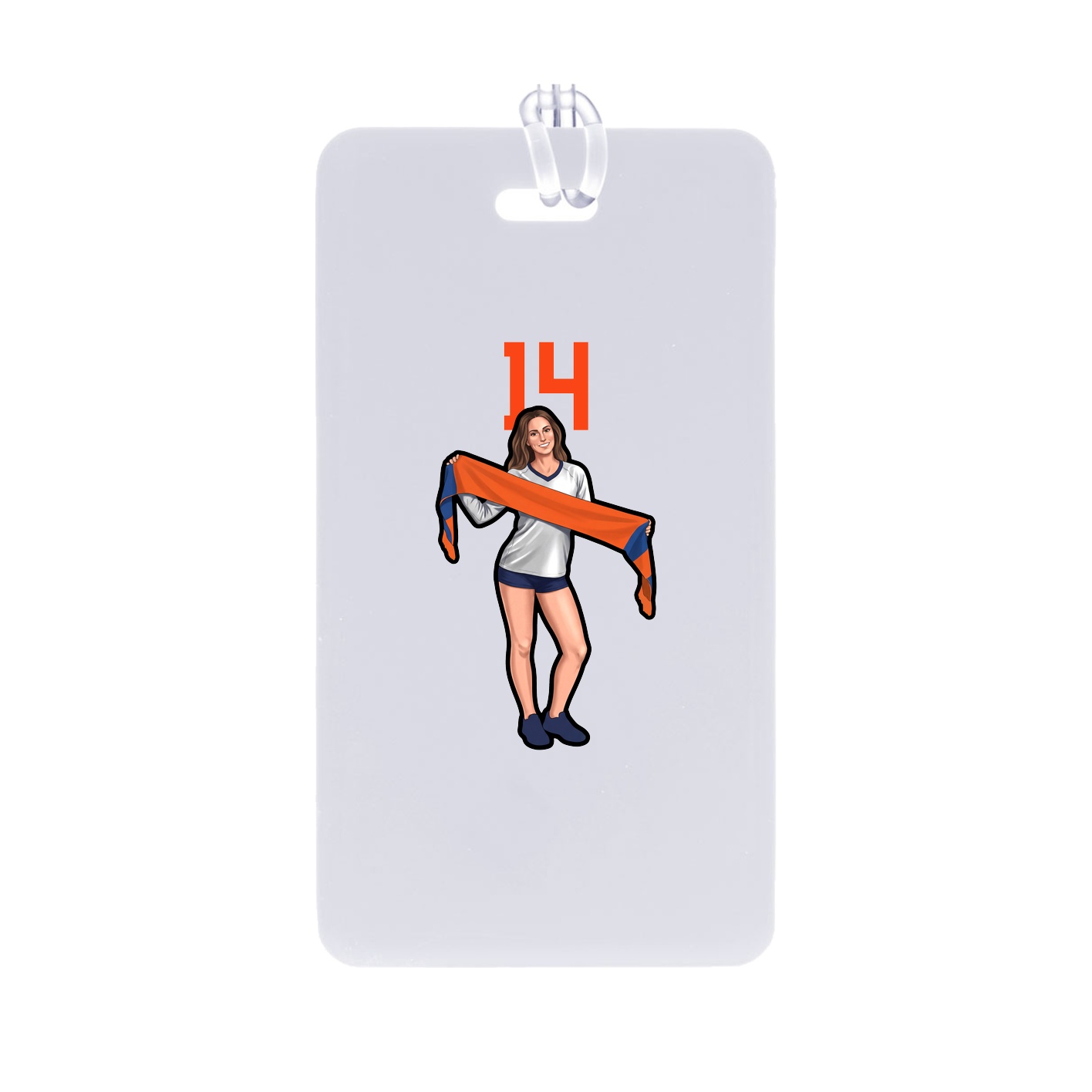 Bag Tag — Number Top in Classic