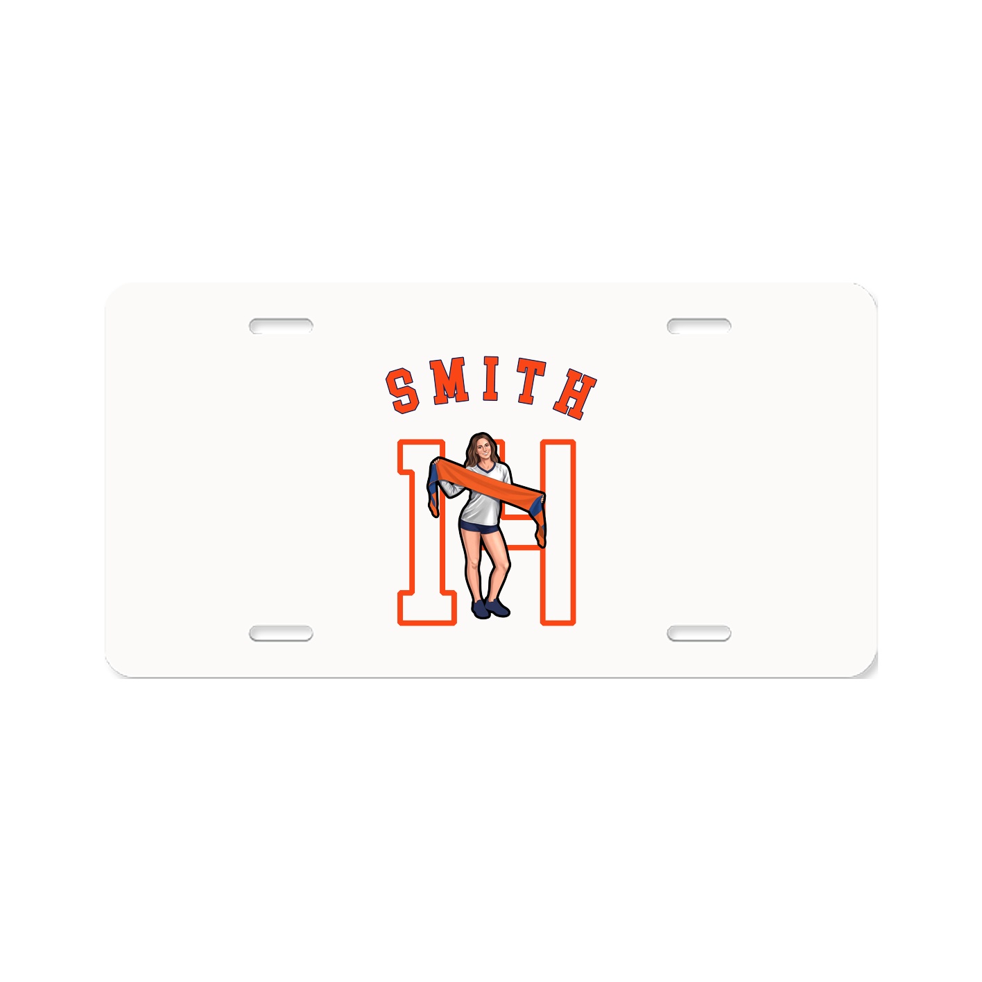 License Plate — Shirsey Arch in Classic