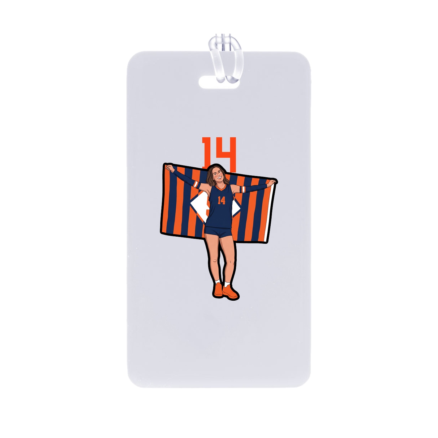 Bag Tag — Number Top in Classic