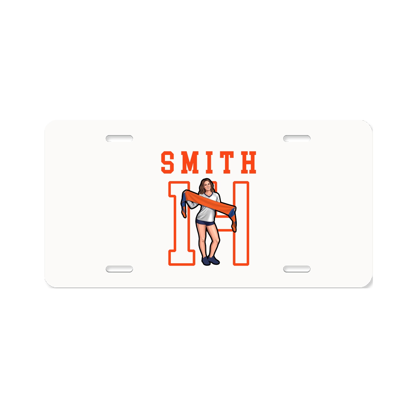 License Plate — Shirsey in Classic