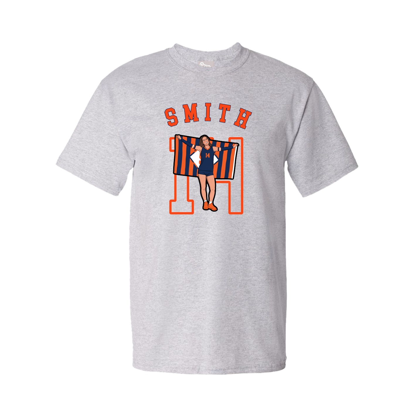 Youth Tee — Shirsey Arch in Grey