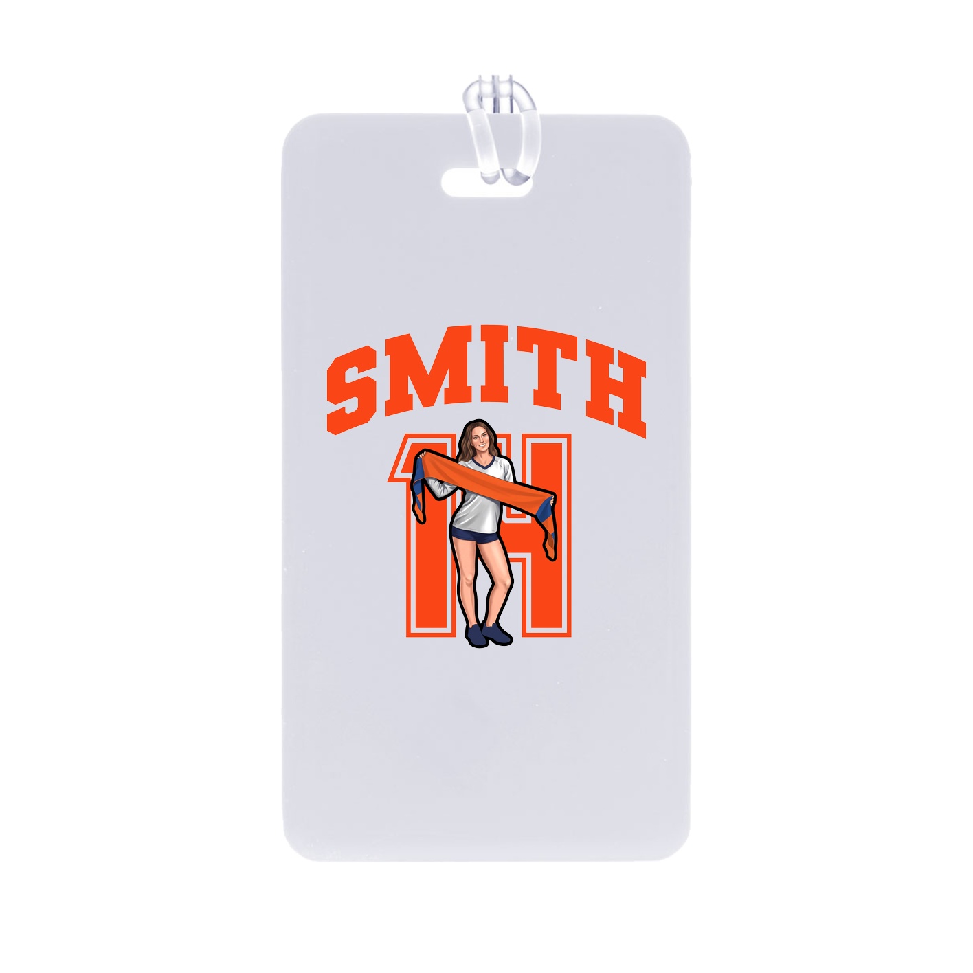 Bag Tag — Number in Classic