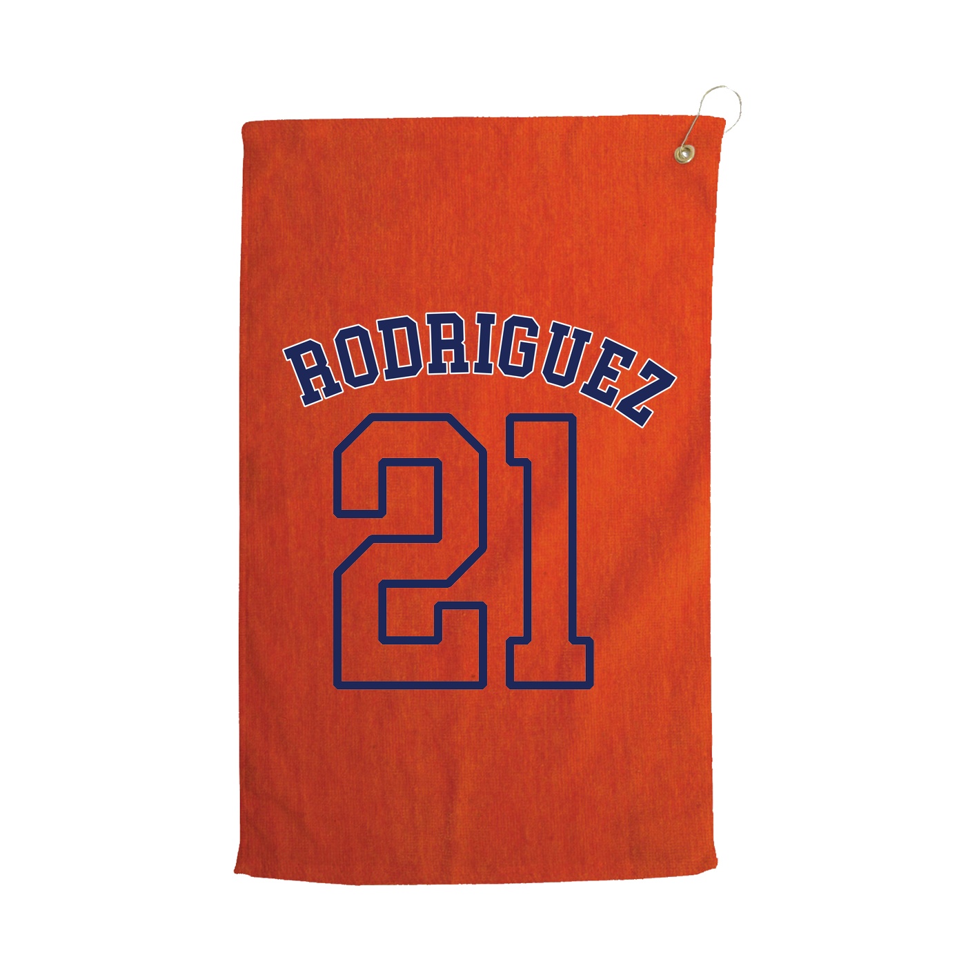 Golf Towel — Shirsey Arch in Orange