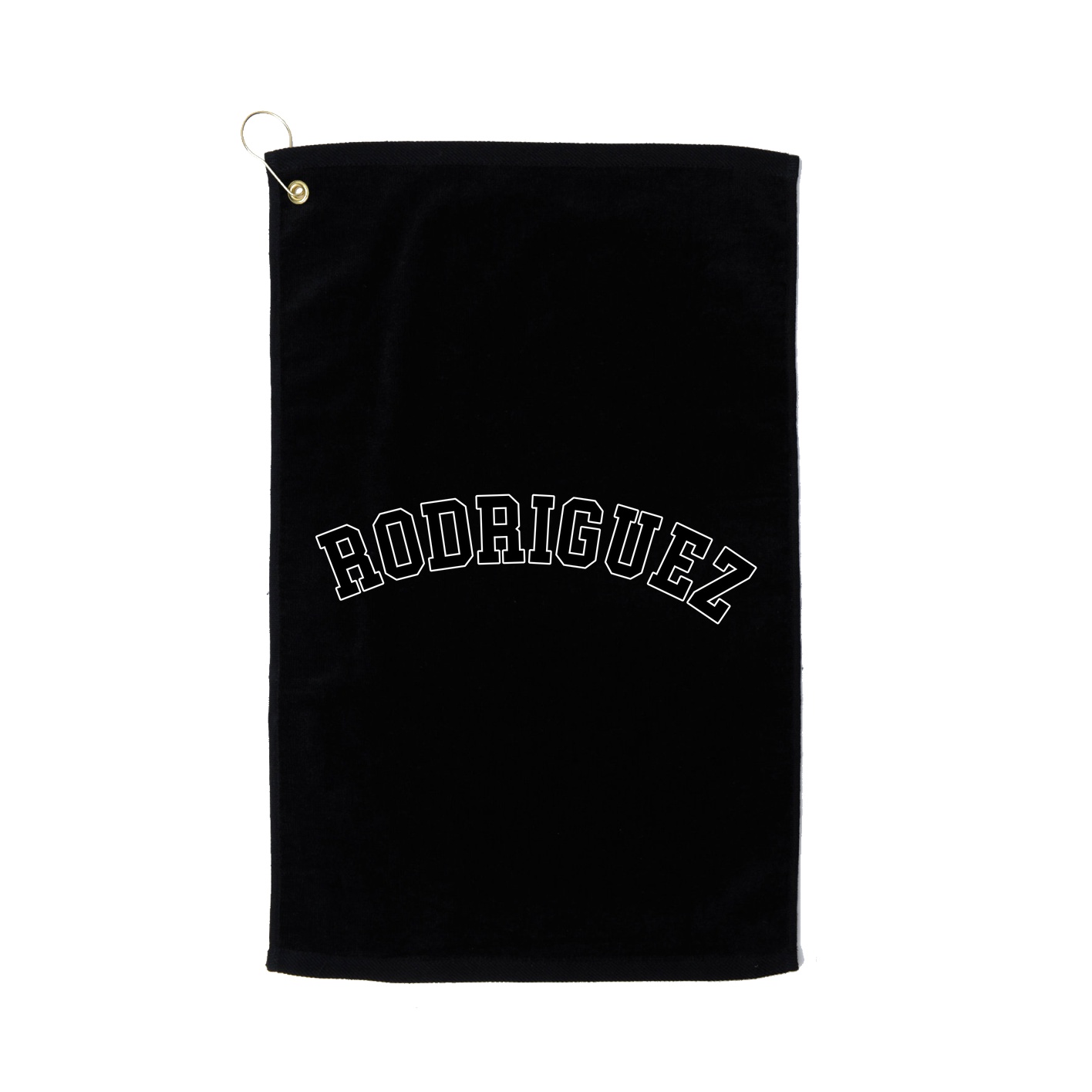 Golf Towel — Shirsey Arch in Black