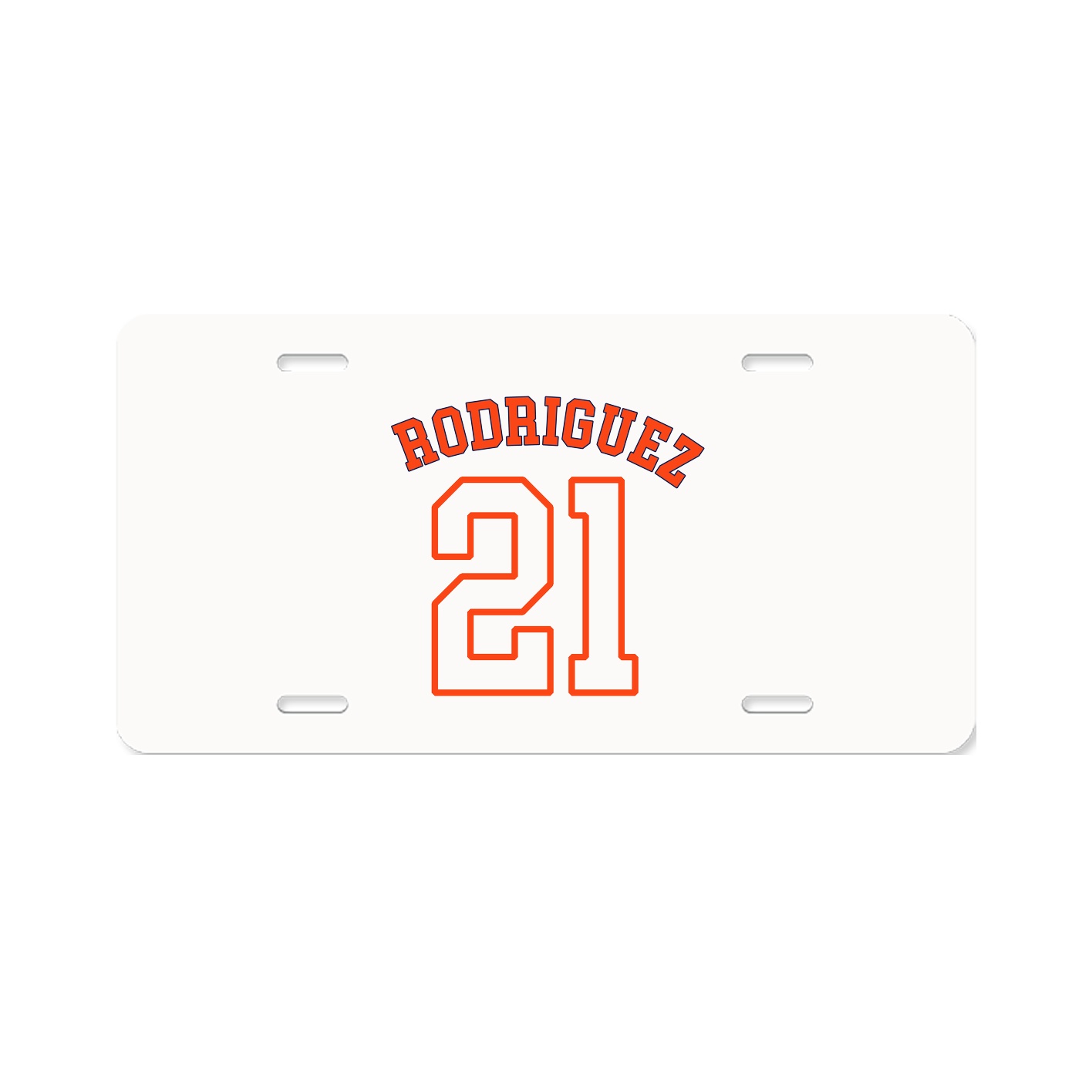 License Plate — Shirsey Arch in Classic