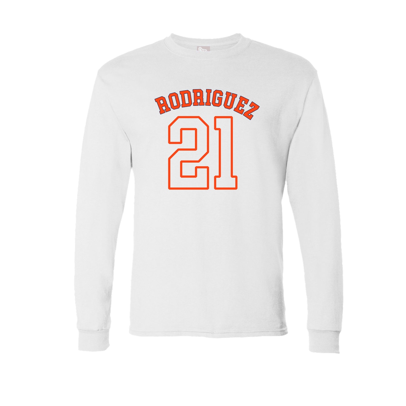 Long Sleeve Tee — Shirsey Arch in White