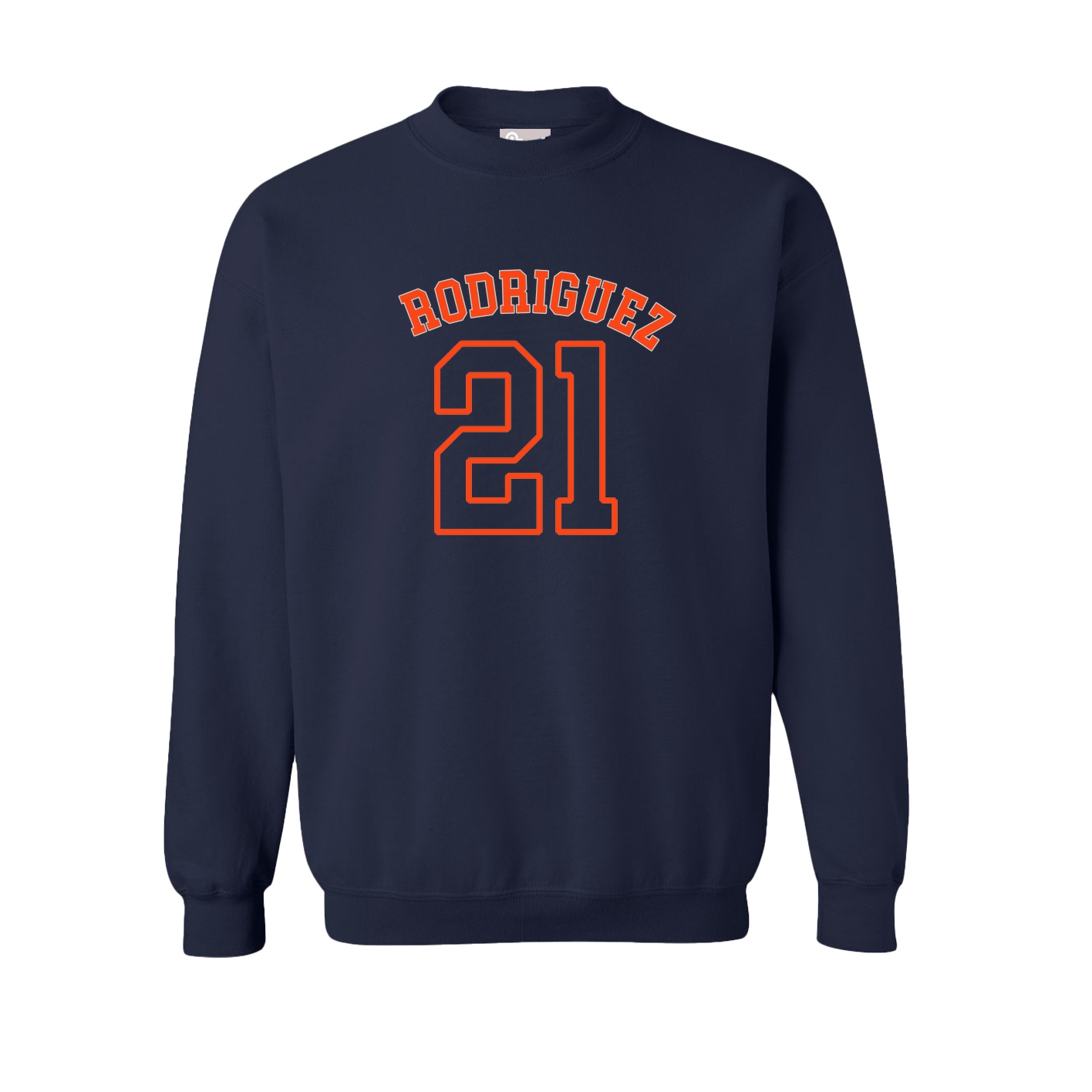 Fleece Crew — Shirsey Arch in Navy