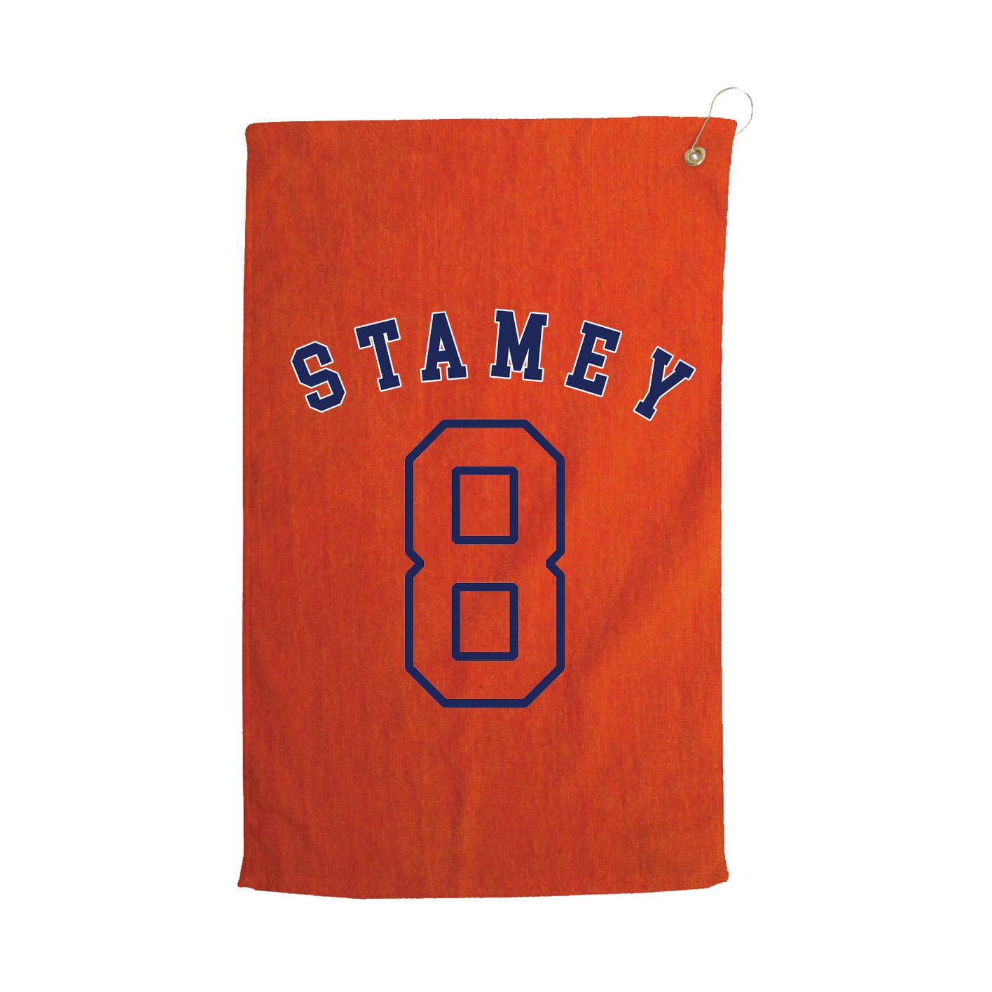 Golf Towel — Shirsey Arch in Orange