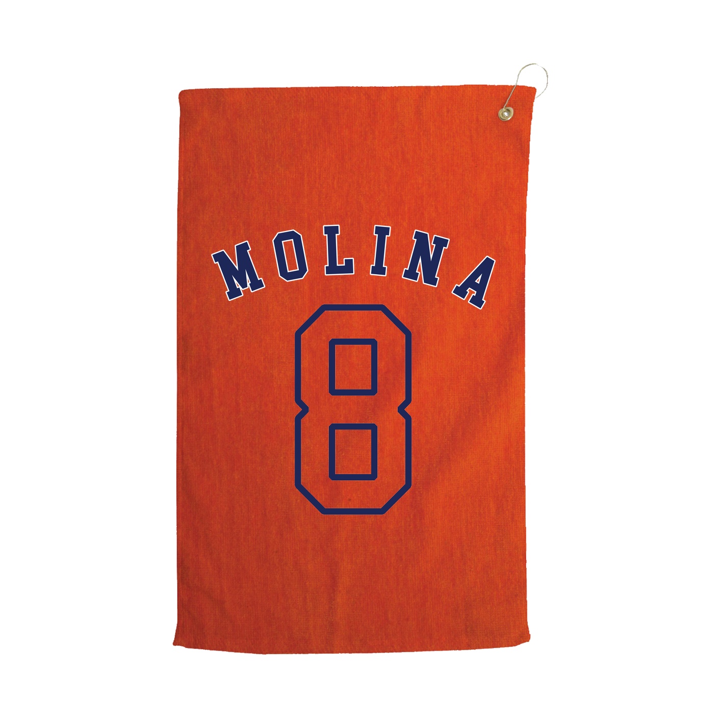 Golf Towel — Shirsey Arch in Orange