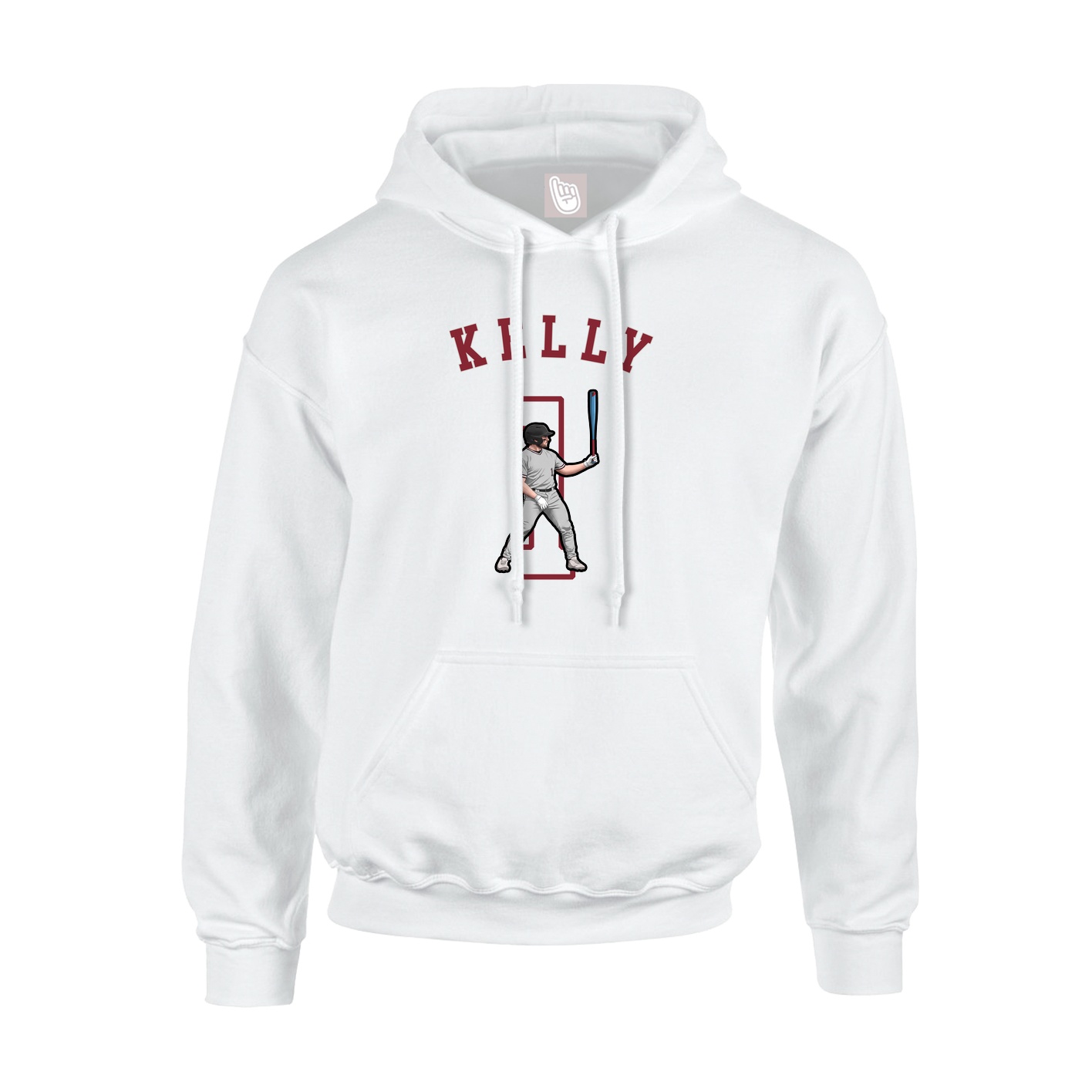 Hoodie — Shirsey Arch in White