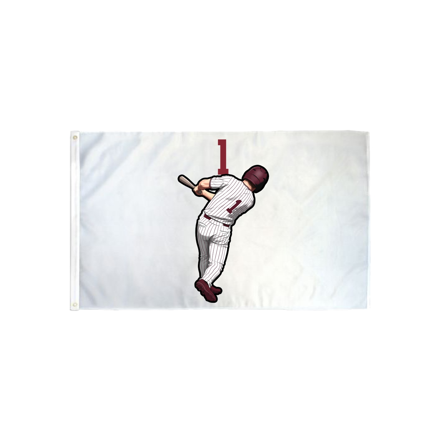 3x5 Flag — Number Top in Classic