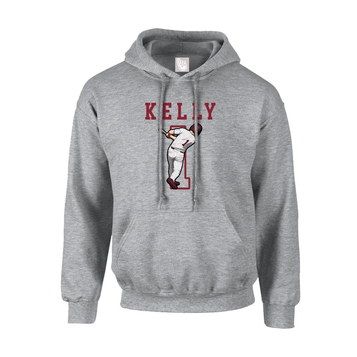 Hoodie — Shirsey in Grey