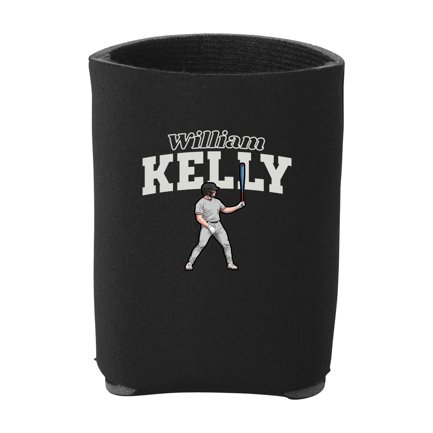 Can Holder — Name Arch in Black