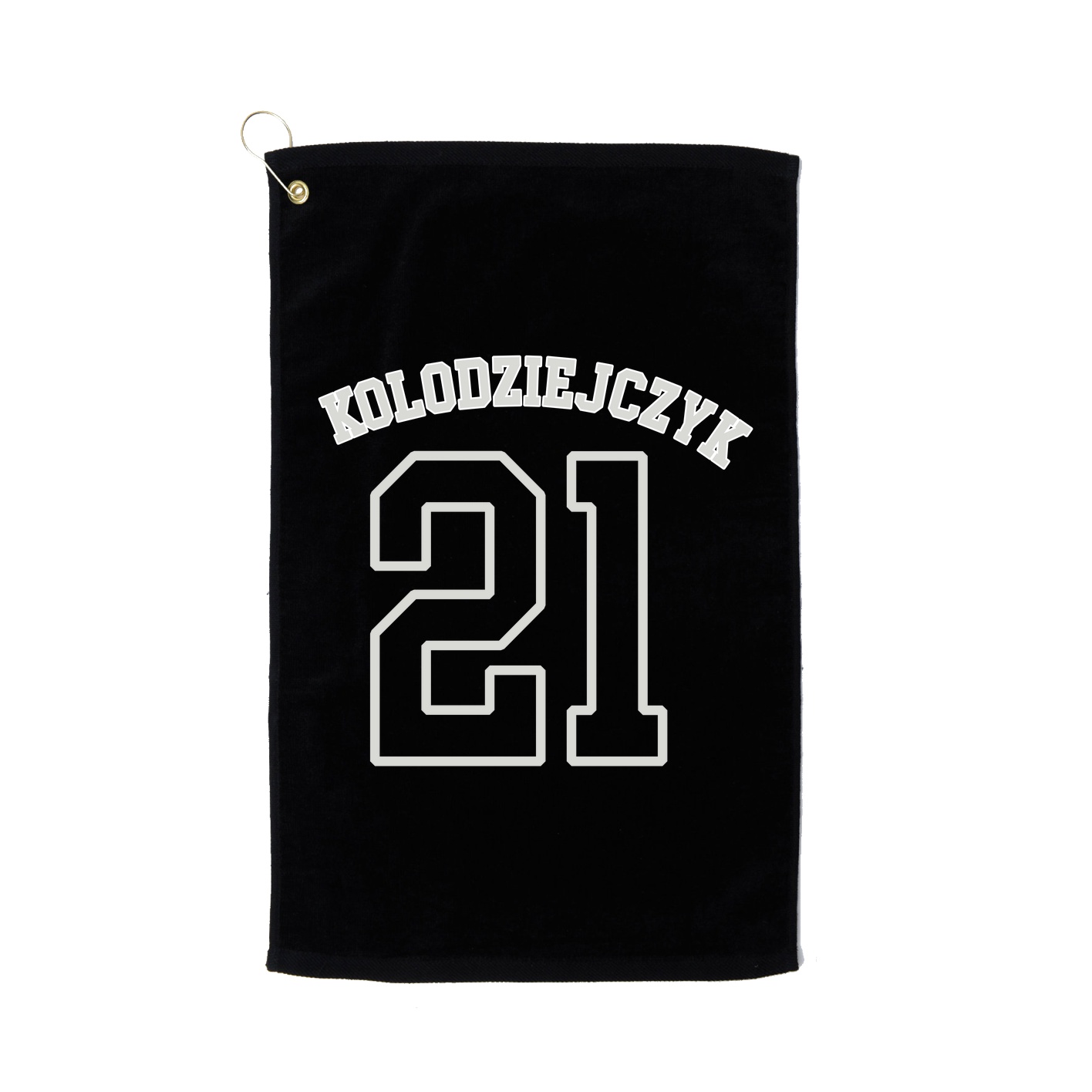 Golf Towel — Shirsey Arch in Black