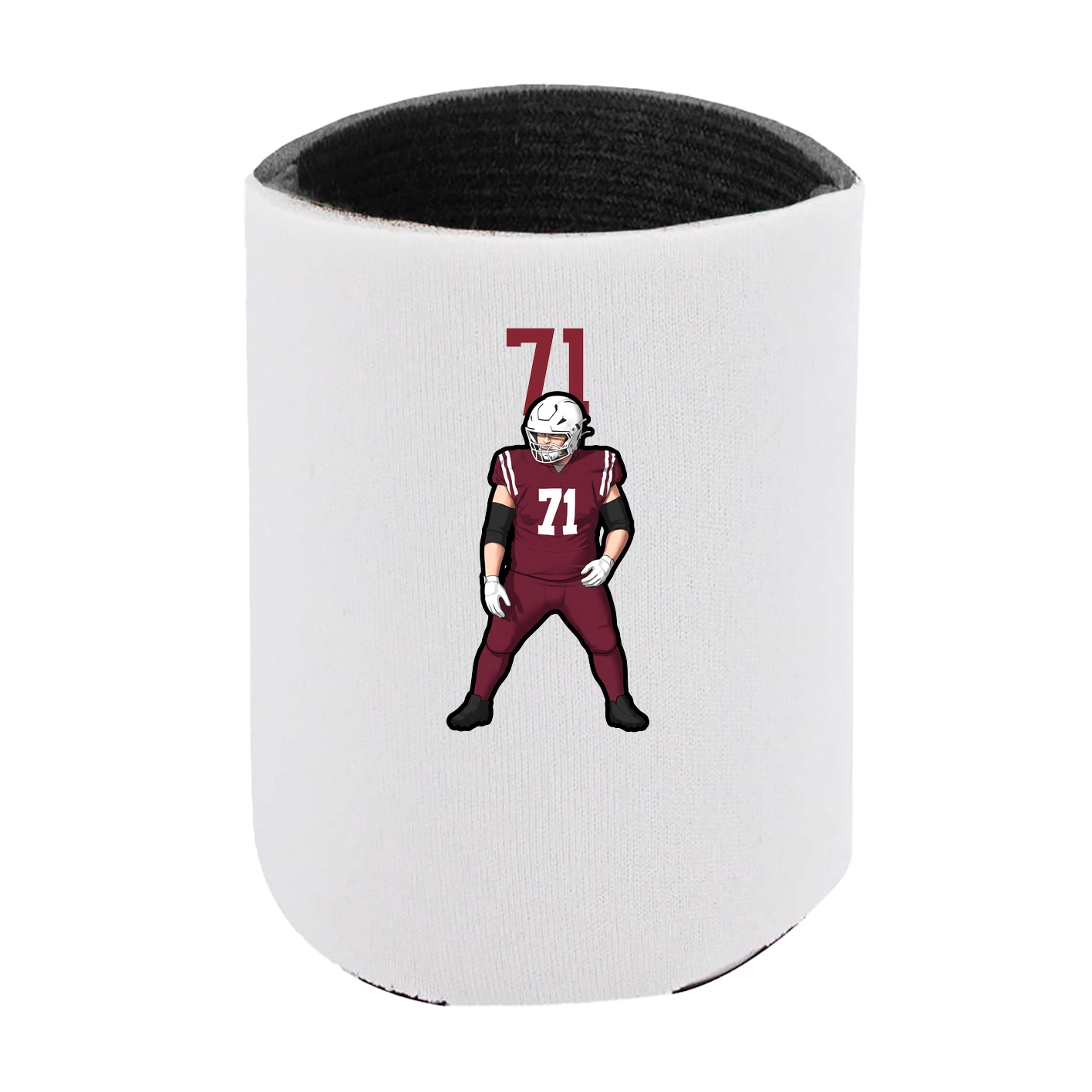 Can Holder — Number Top in White