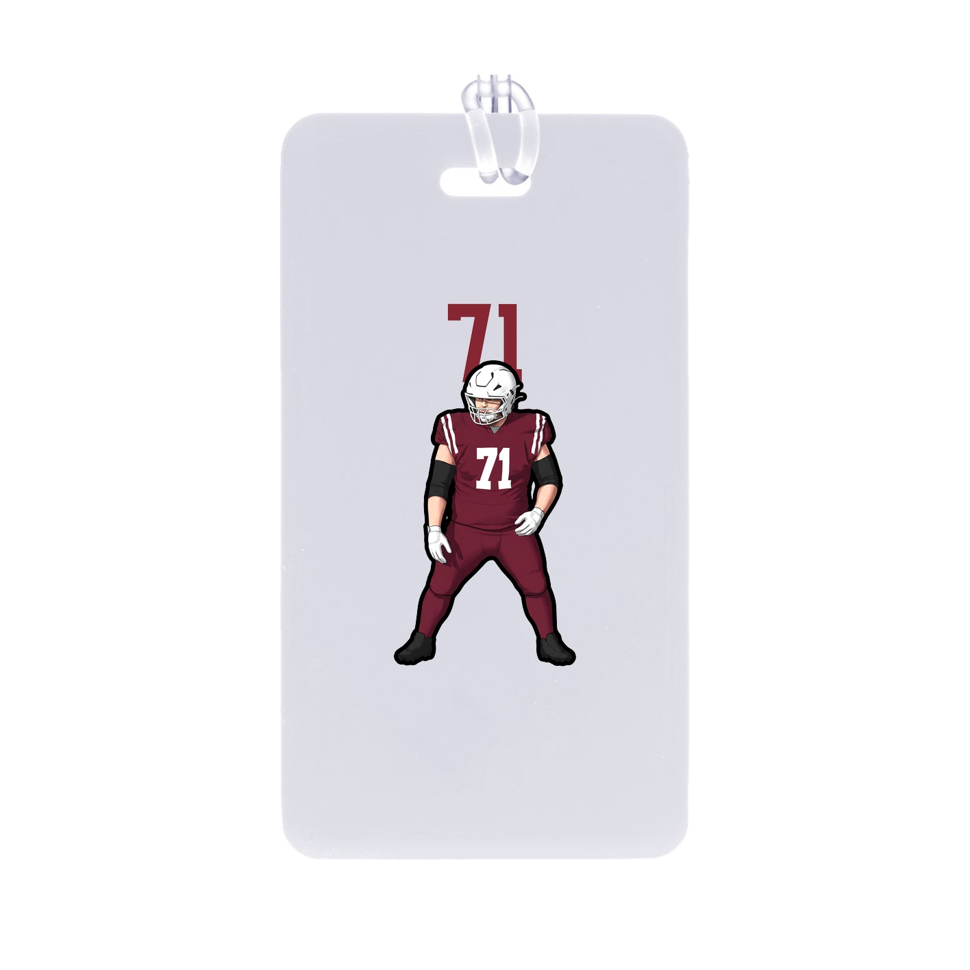 Bag Tag — Number Top in Classic