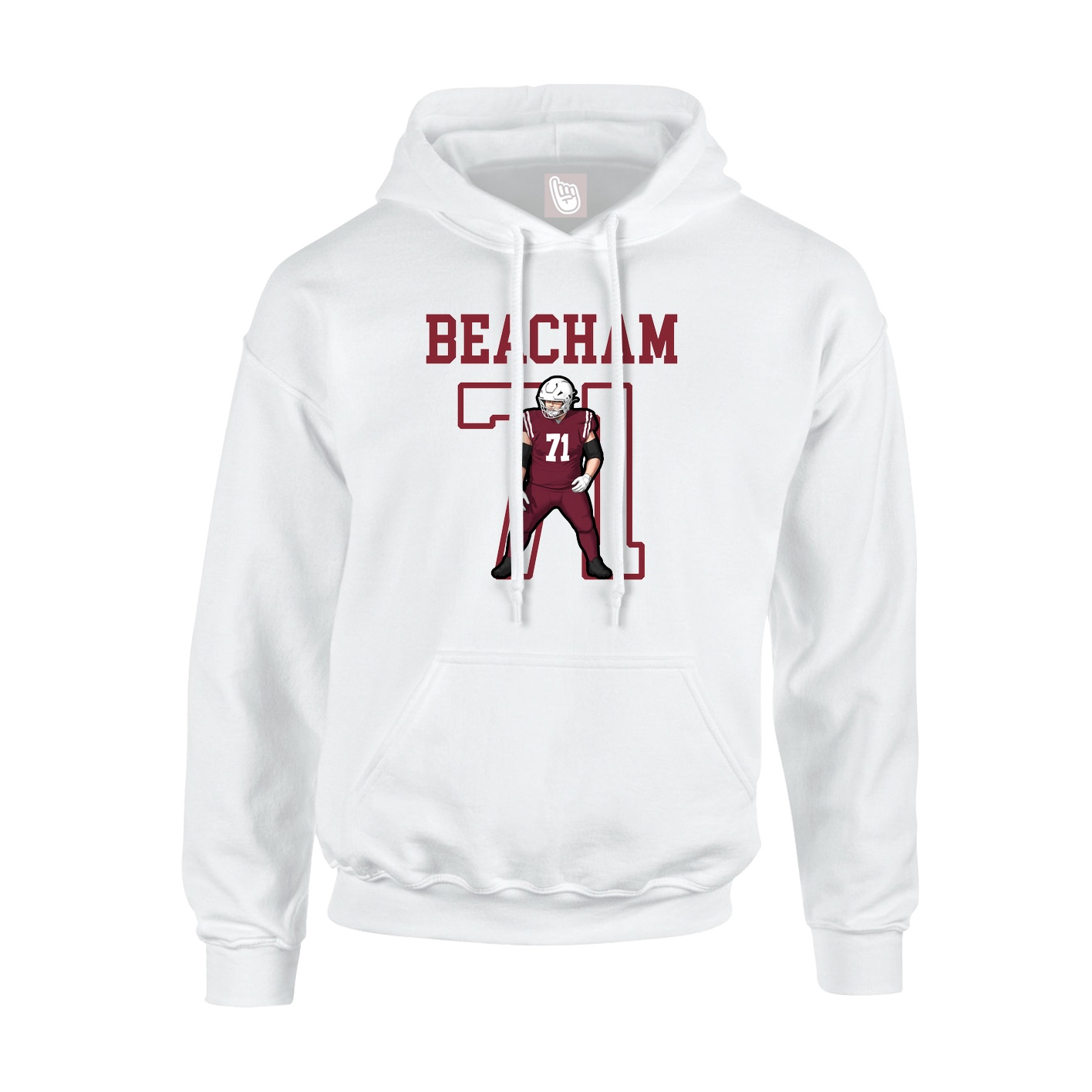 Youth Hoodie — Shirsey in White