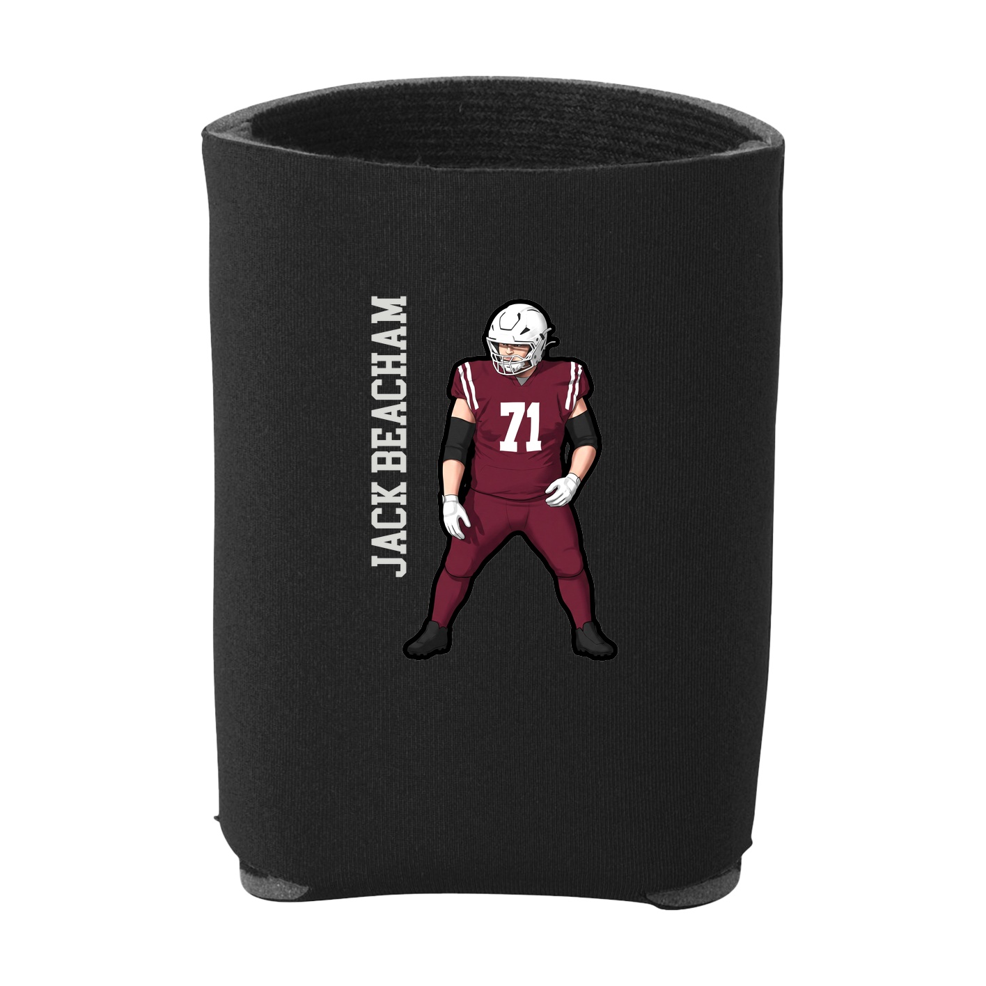 Can Holder — Name Vertical in Black