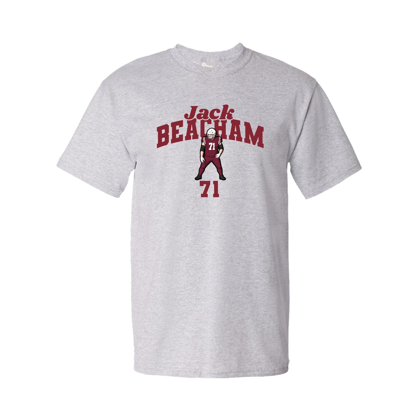 Youth Tee — Signature Arch in Grey