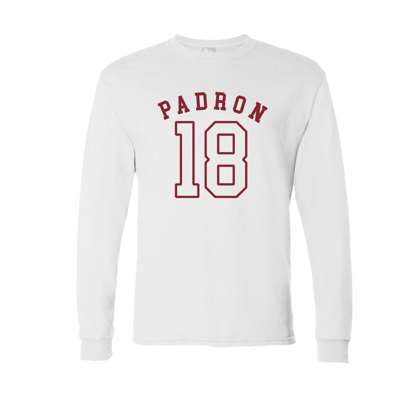 Long Sleeve Tee — Shirsey Arch in White