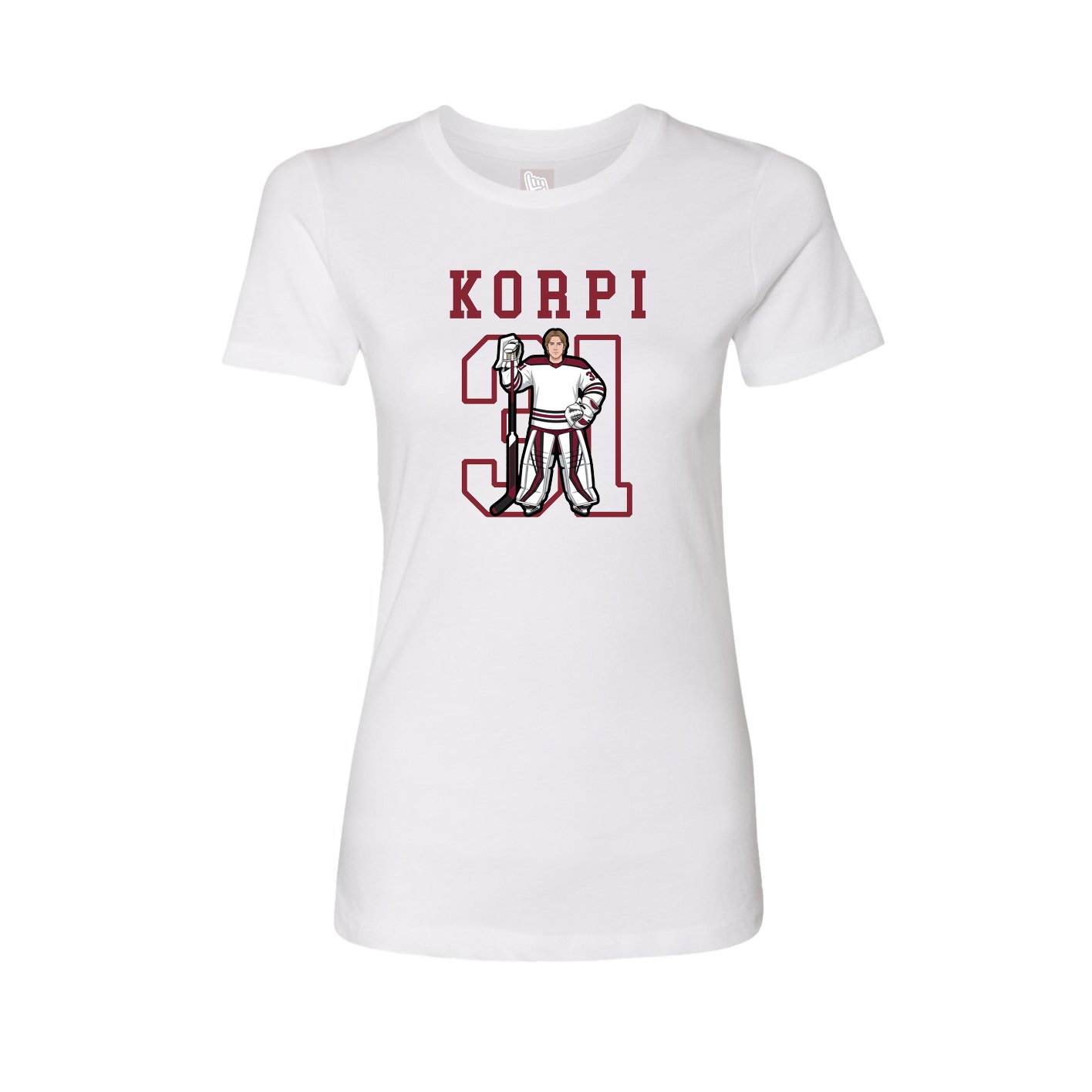 Fitted Women's Tee — Shirsey in White