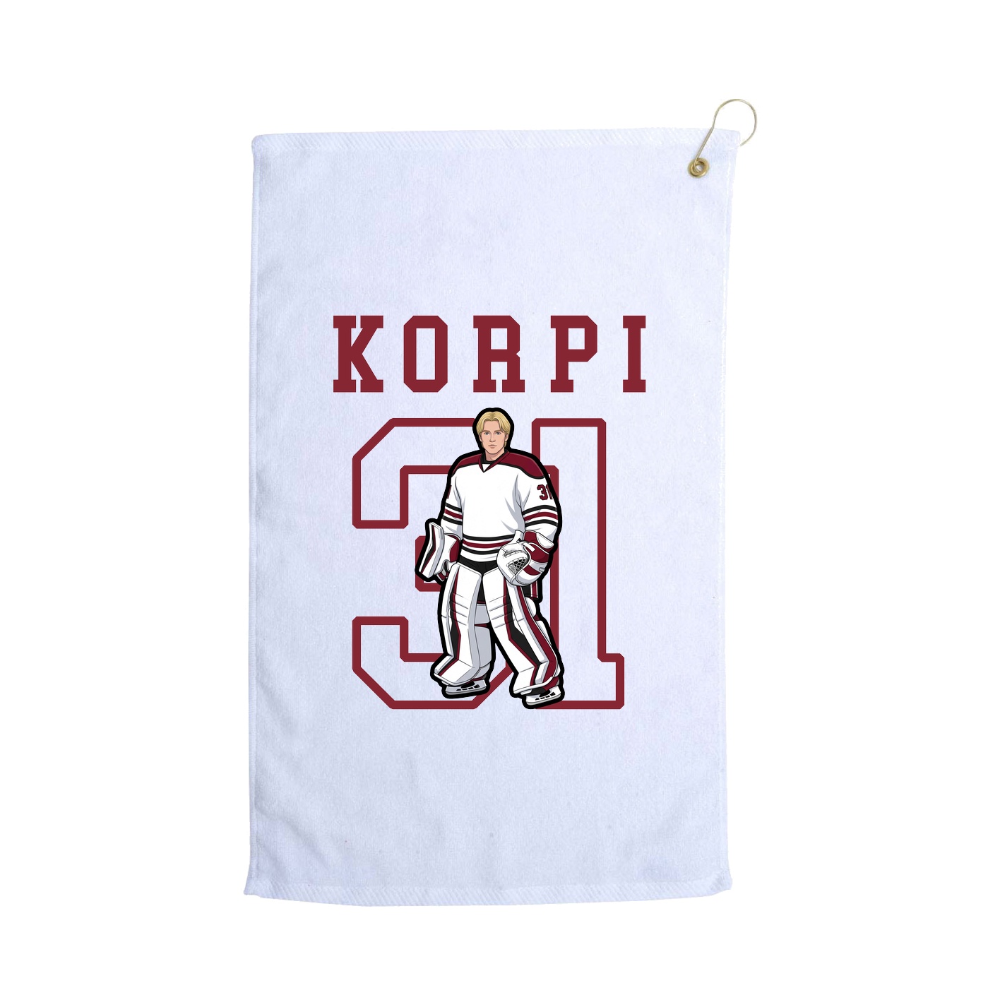 Golf Towel — Shirsey in White