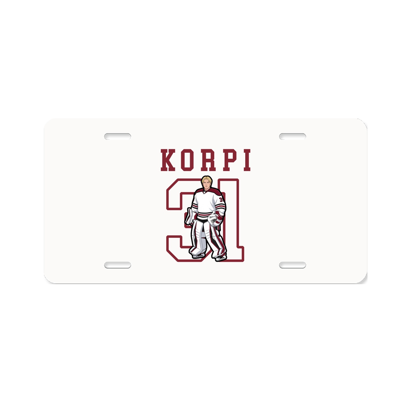 License Plate — Shirsey in Classic