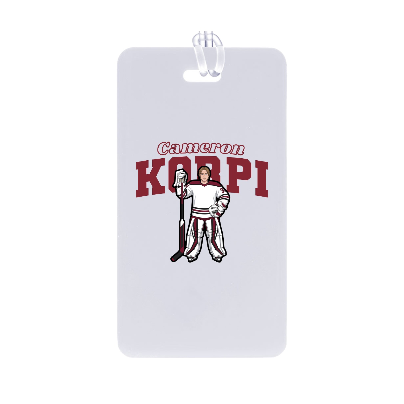 Bag Tag — Name Arch in Classic
