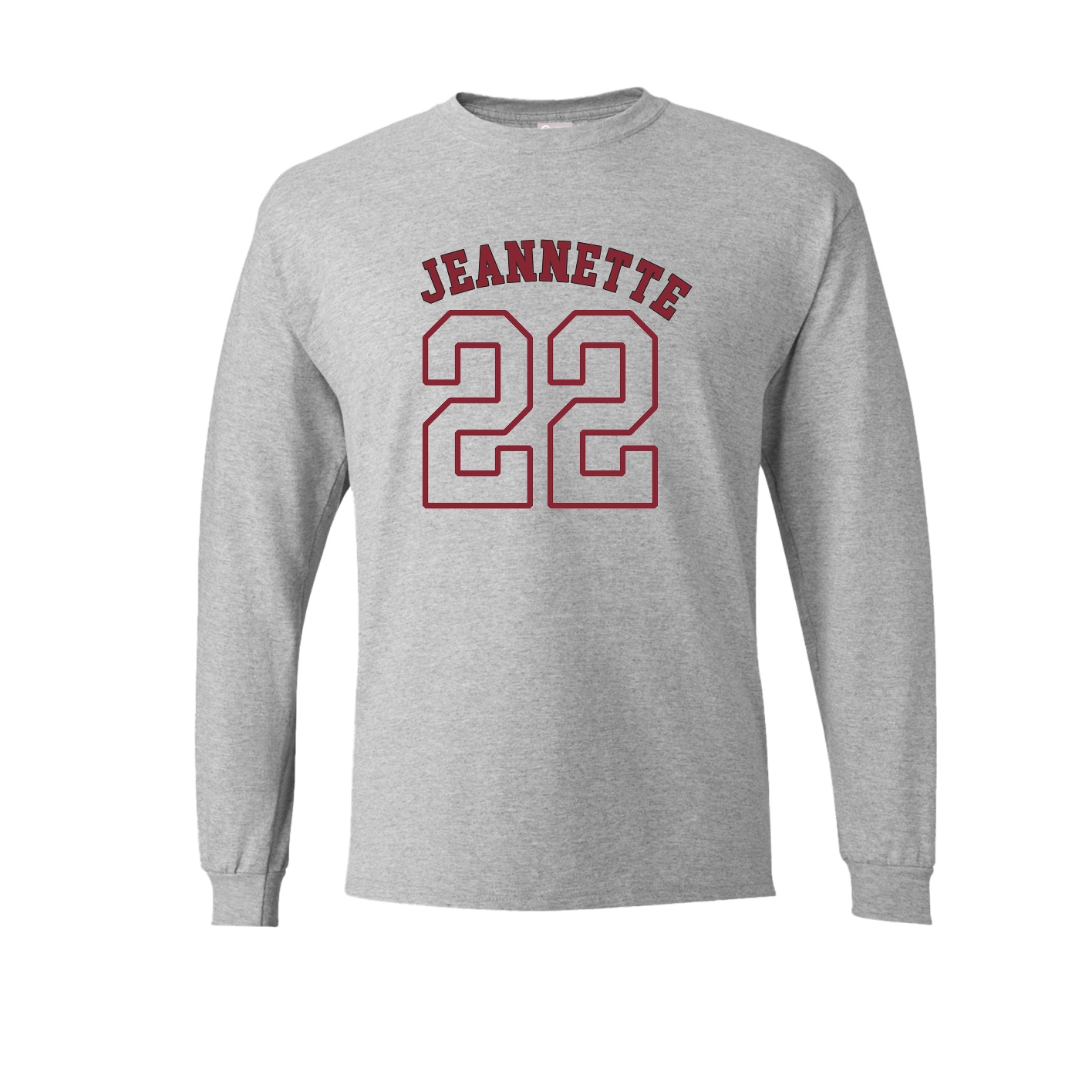 Long Sleeve Tee — Shirsey Arch in Grey