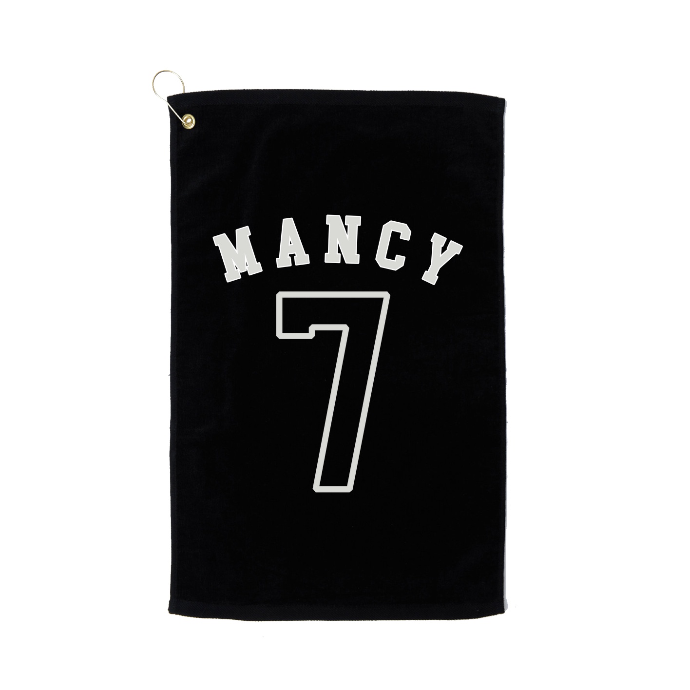 Golf Towel — Shirsey Arch in Black