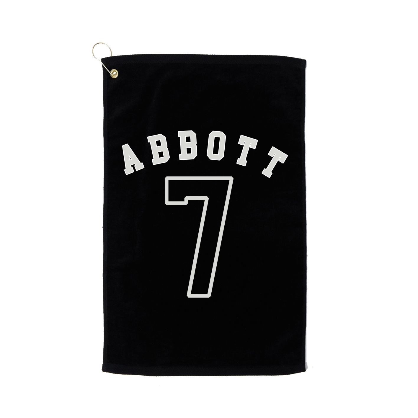 Golf Towel — Shirsey Arch in Black