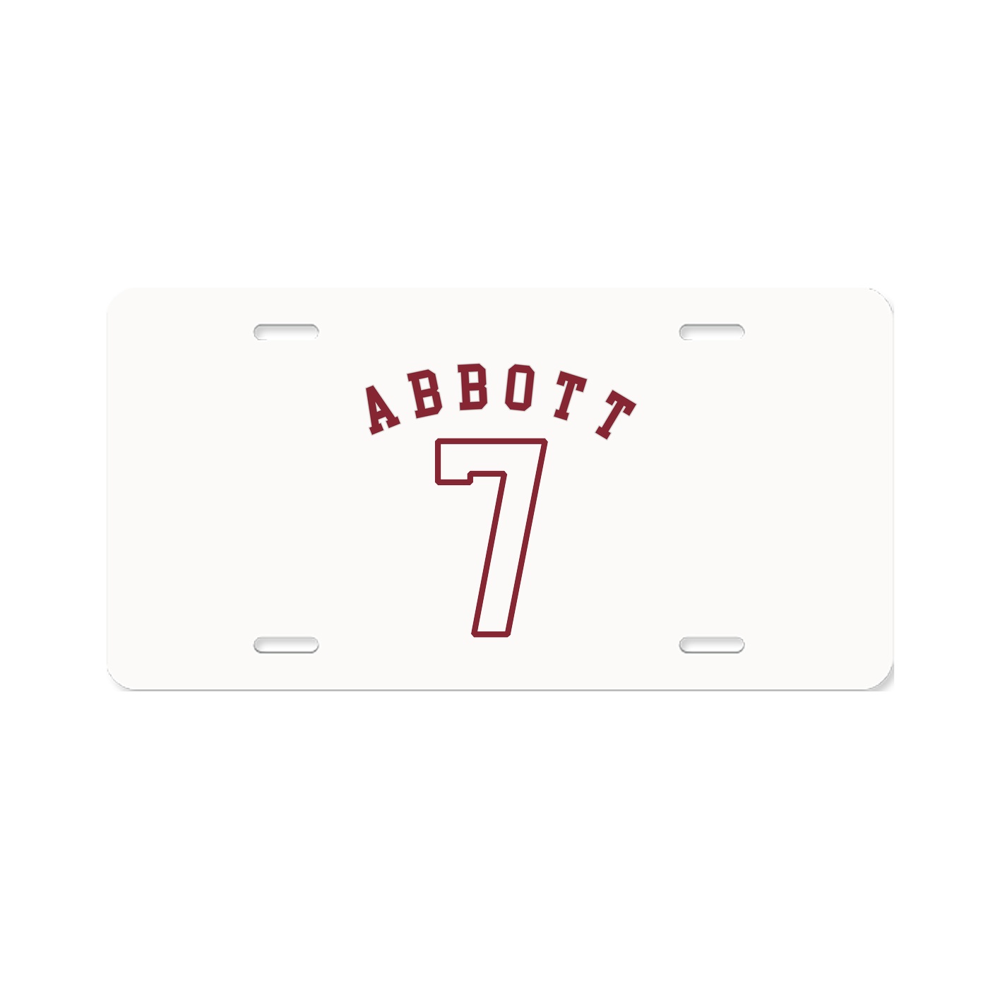 License Plate — Shirsey Arch in Classic