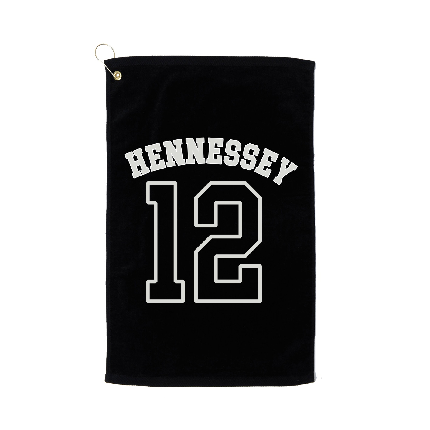 Golf Towel — Shirsey Arch in Black