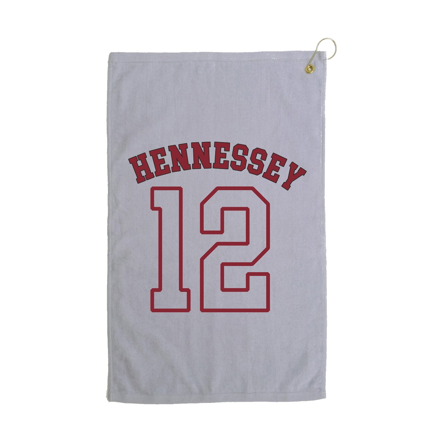 Golf Towel — Shirsey Arch in Grey