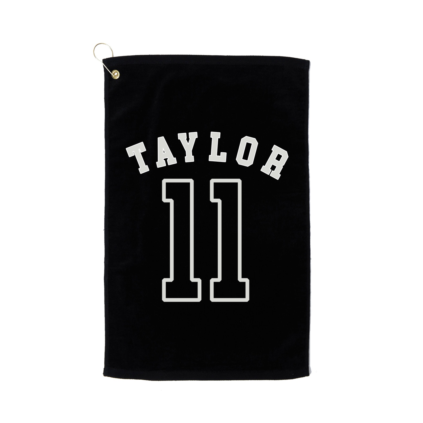 Golf Towel — Shirsey Arch in Black