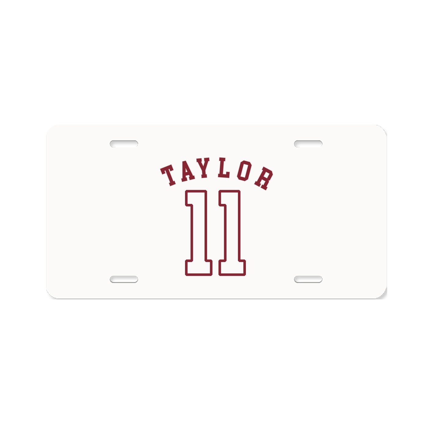 License Plate — Shirsey Arch in Classic