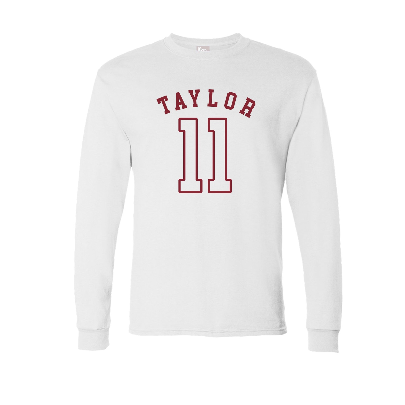Long Sleeve Tee — Shirsey Arch in White