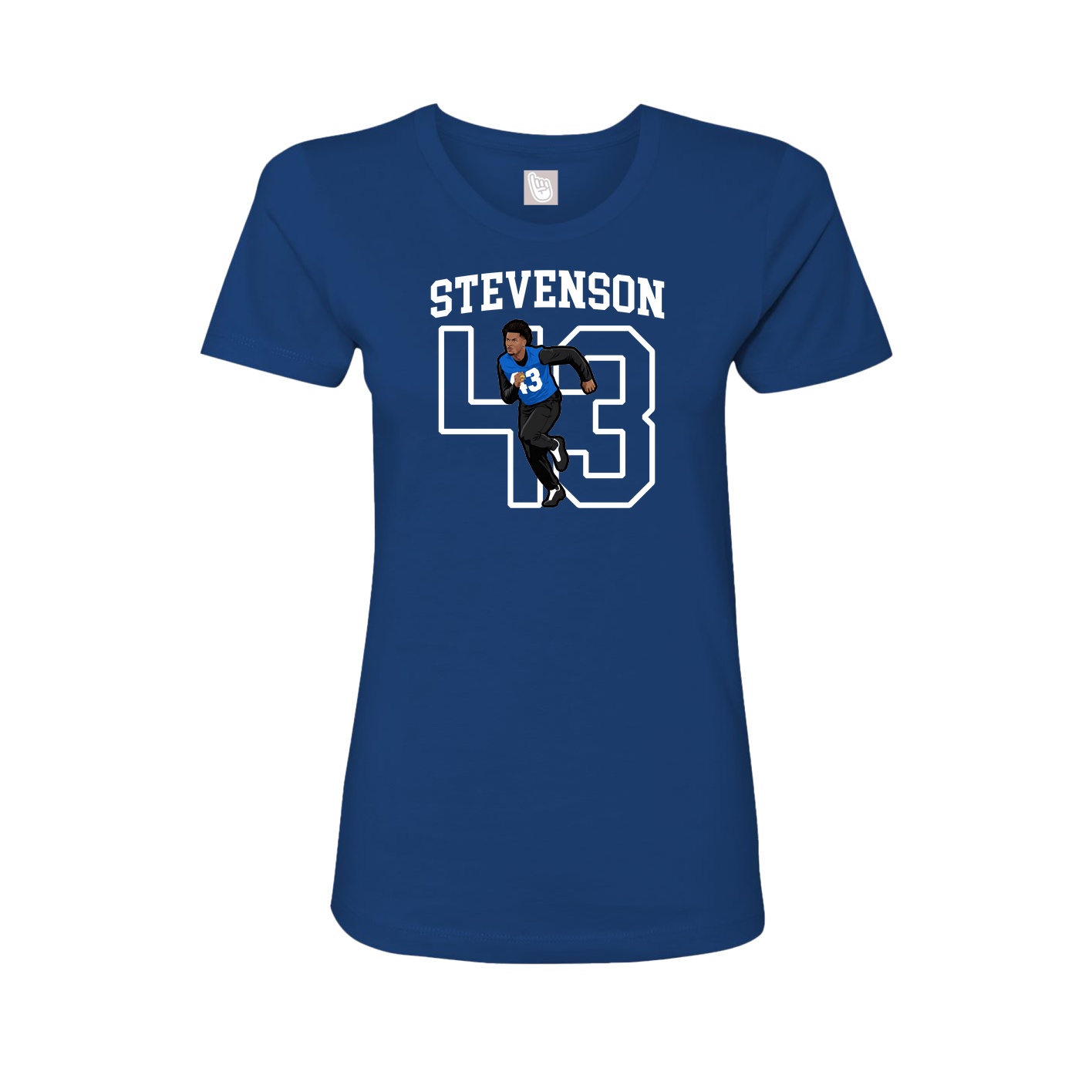 Fitted Women's Tee — Shirsey in Royal