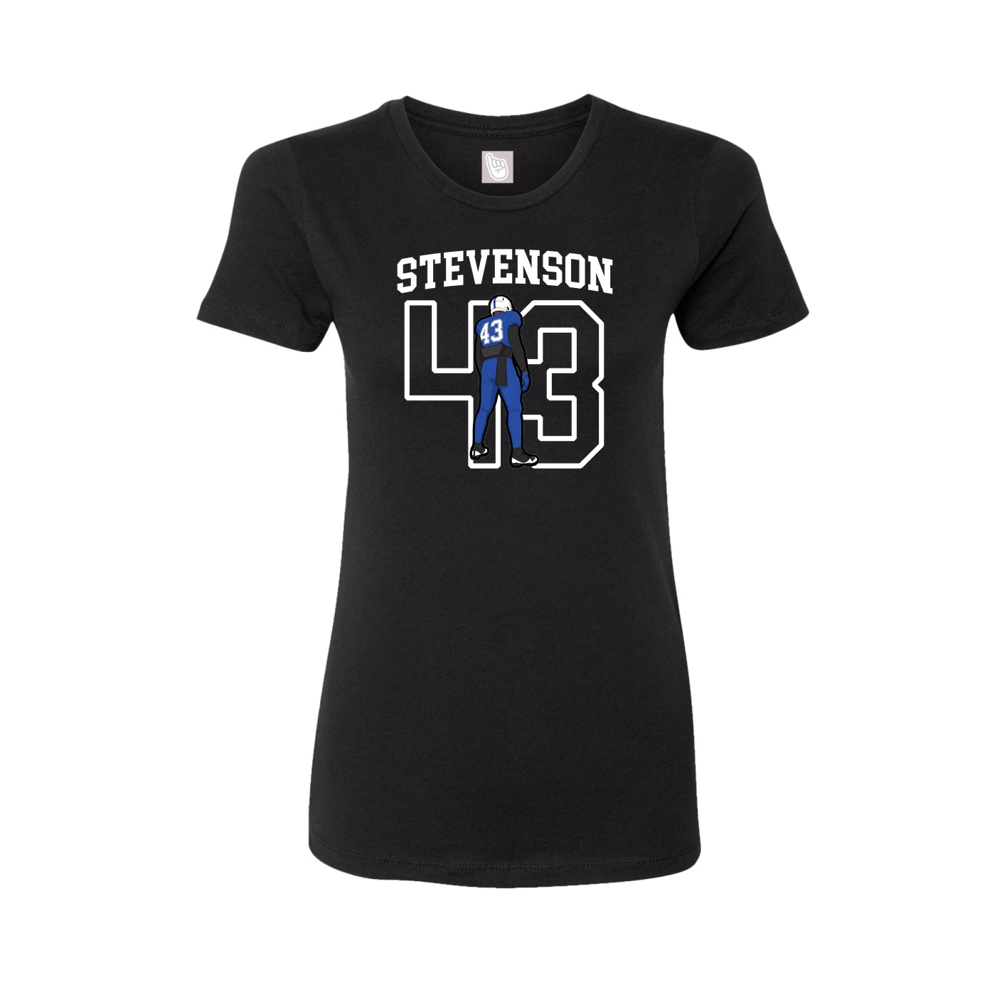 Fitted Women's Tee — Shirsey in Black
