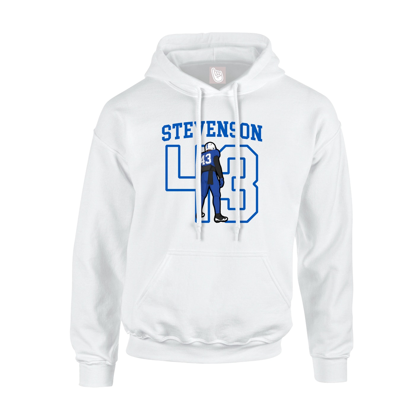 Youth Hoodie — Shirsey in White