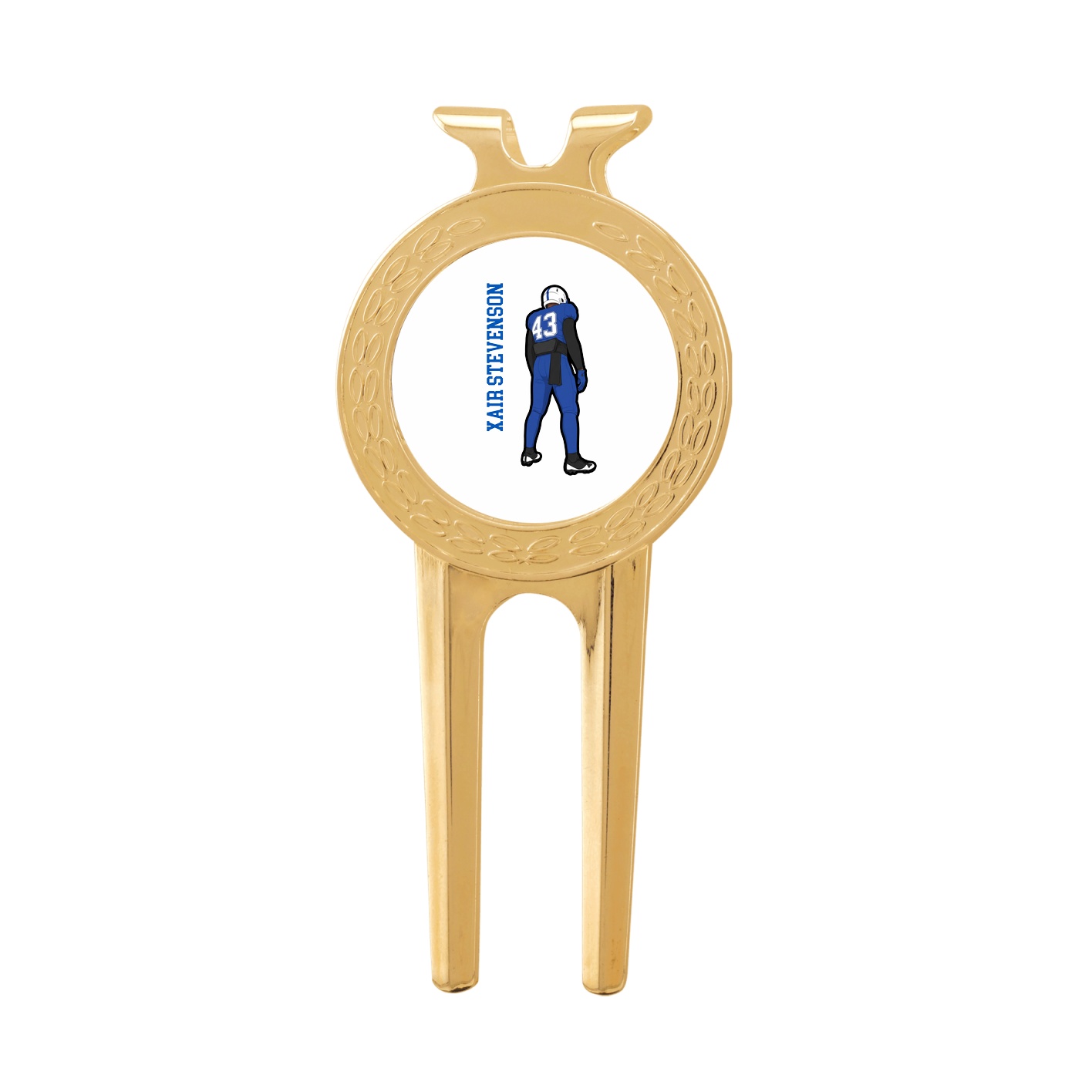 Divot Tool with Ball Marker — Name Vertical in Classic