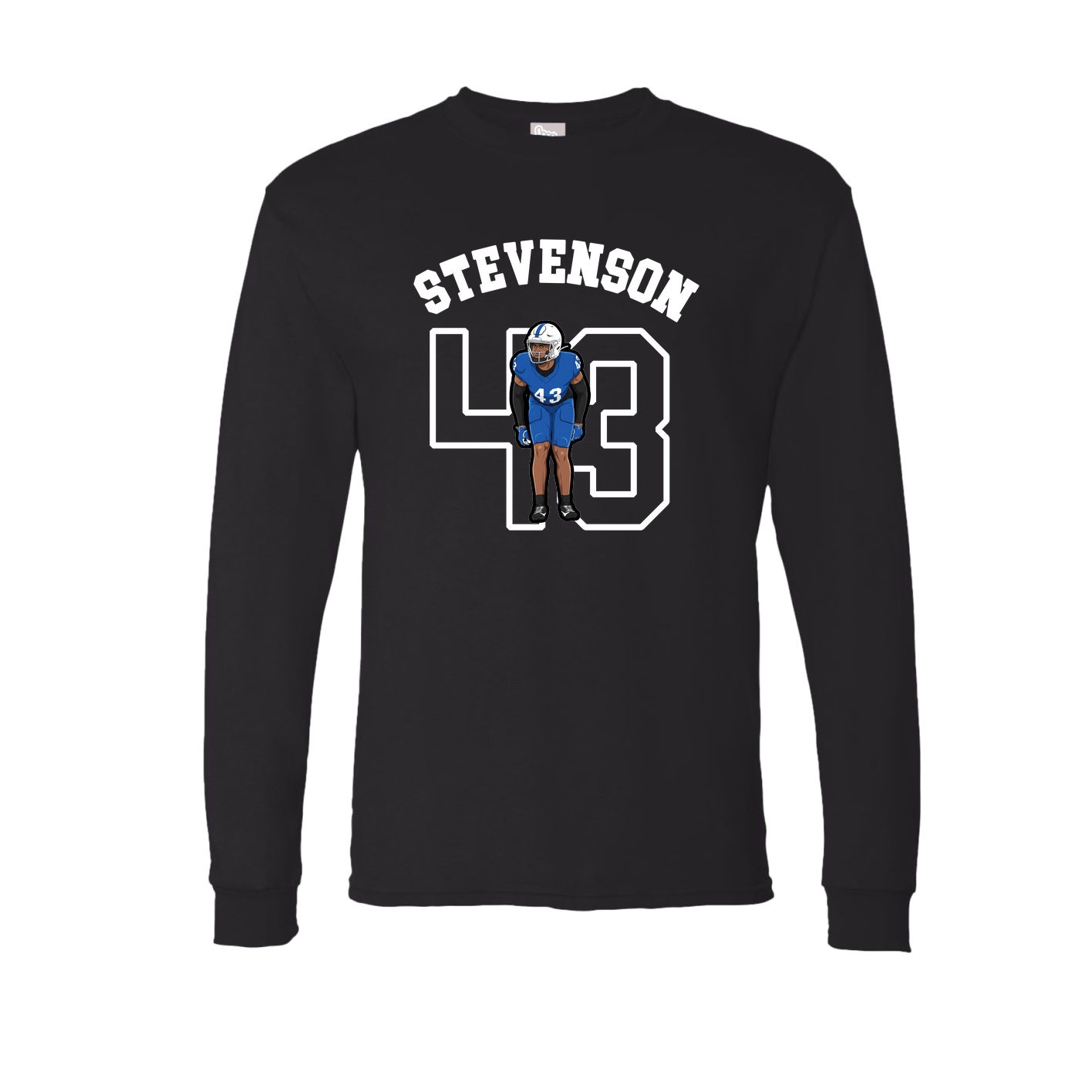 Long Sleeve Tee — Shirsey Arch in Black
